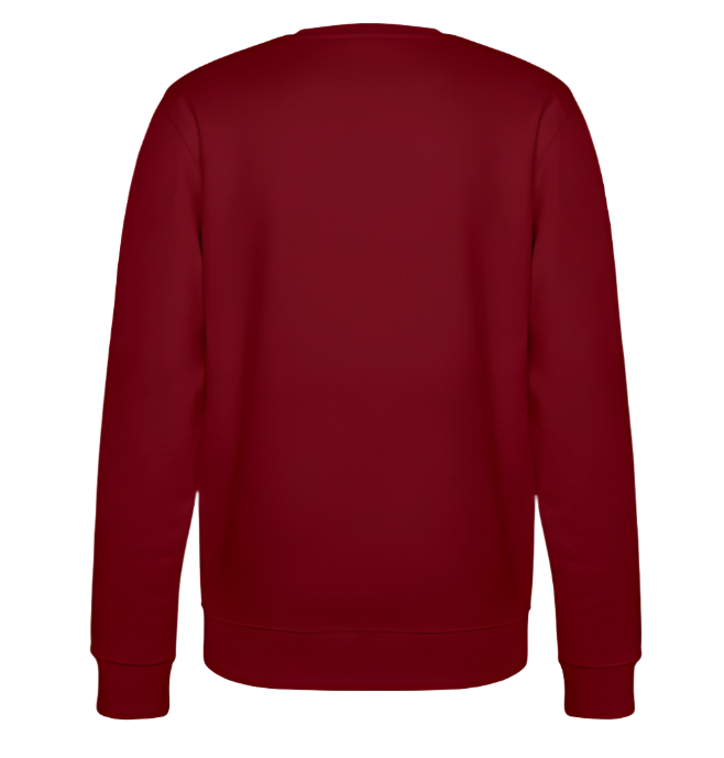 Bio Sweatshirt rot von laridani