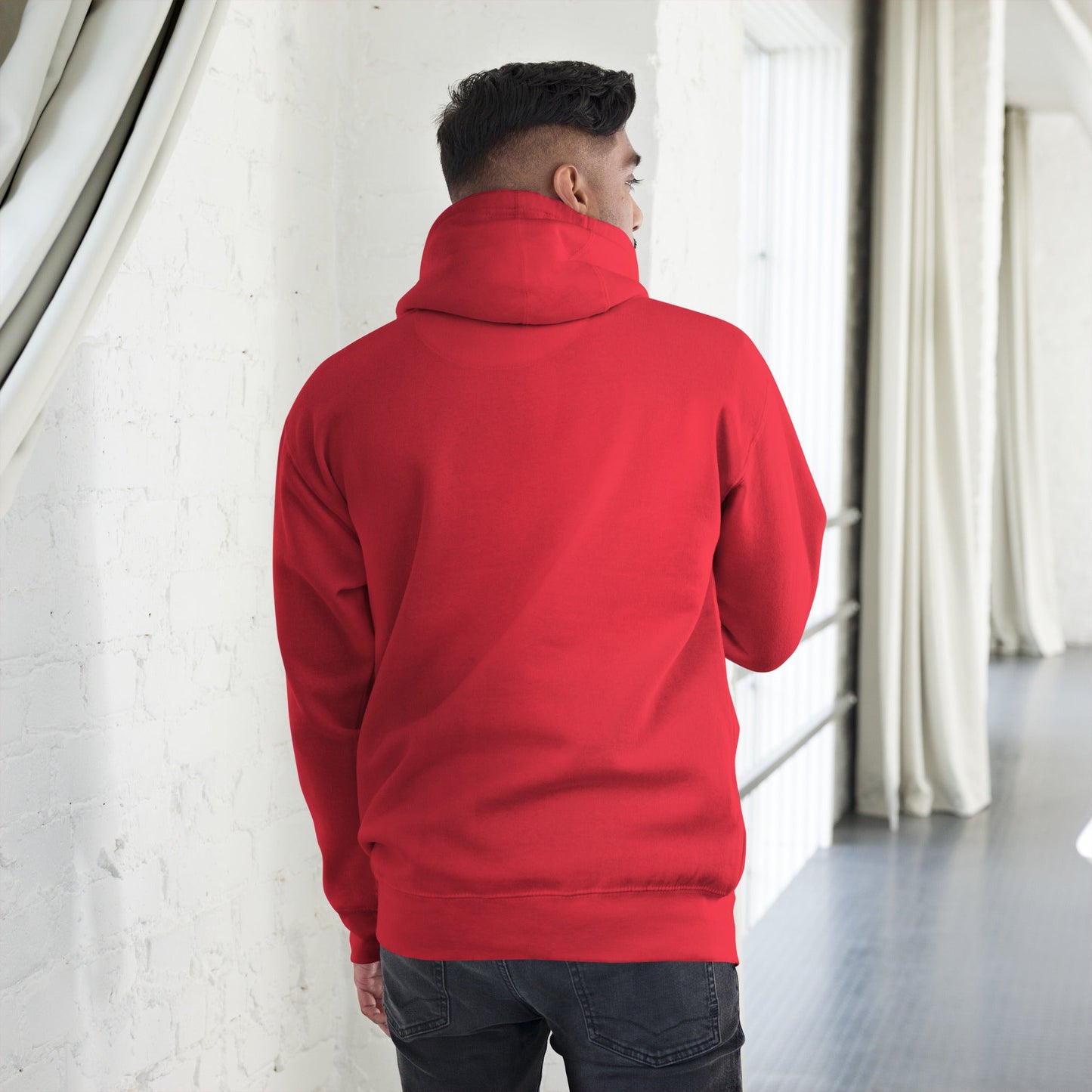 Laridani Hoodie | schwarz-grau-rot-grün