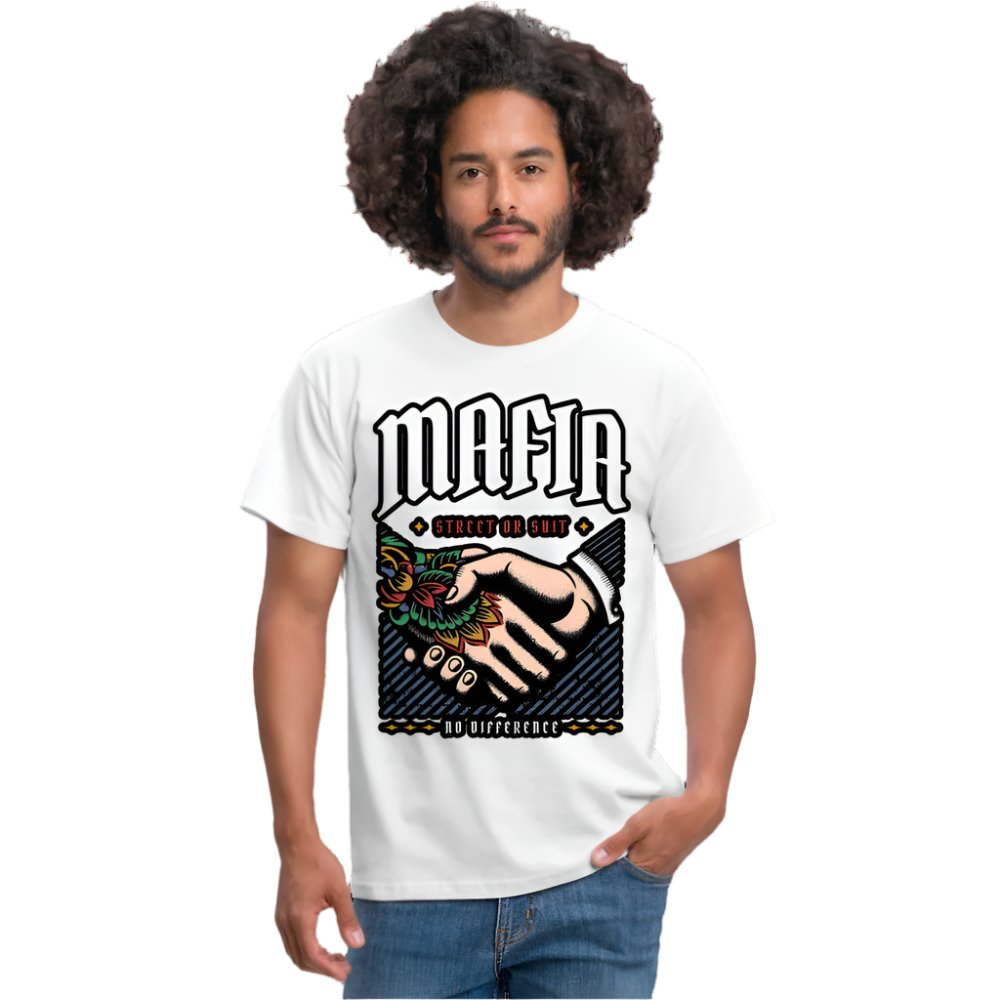 Männer T-Shirt - Weiß