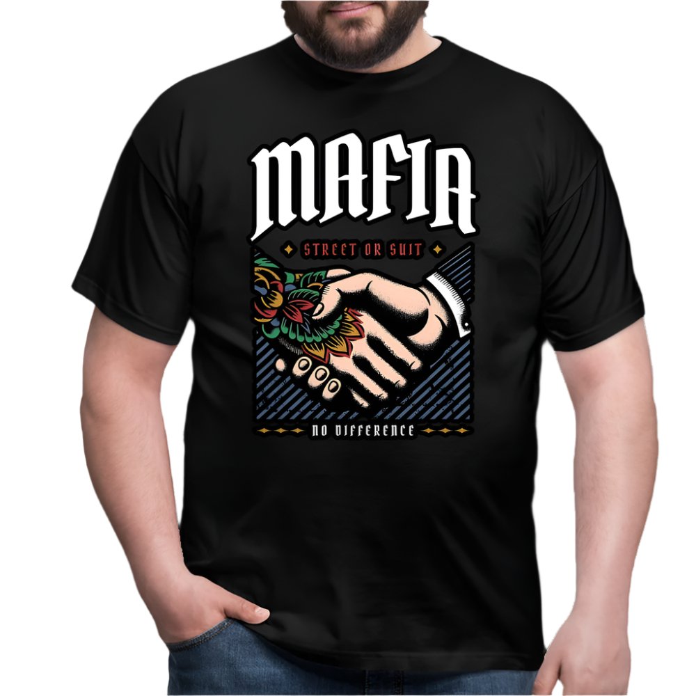 Männer T-Shirt - Schwarz