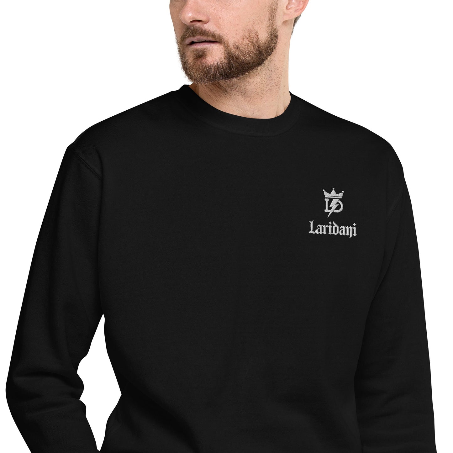 Minimalistisches Laridani Sweatshirt | Unisex-Premium-Pullover