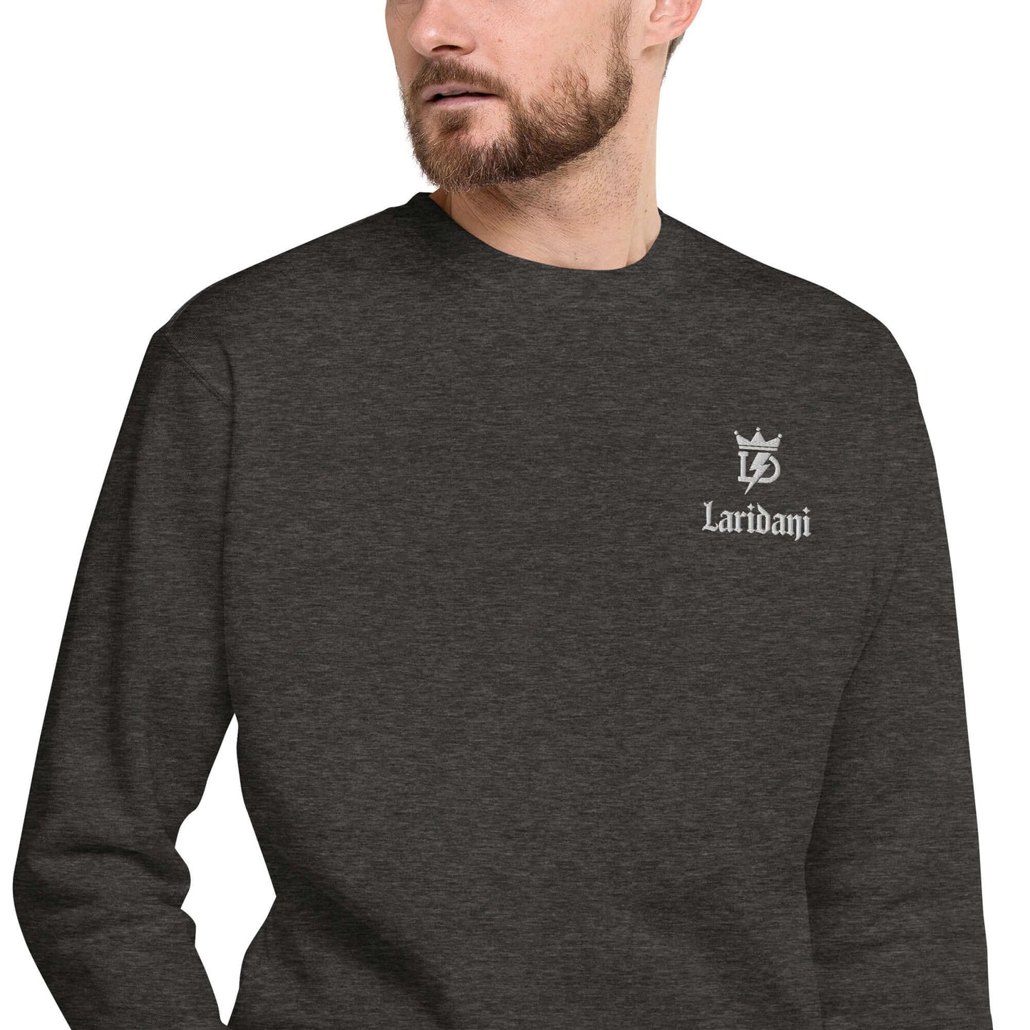 Minimalistisches Laridani Sweatshirt | Unisex-Premium-Pullover