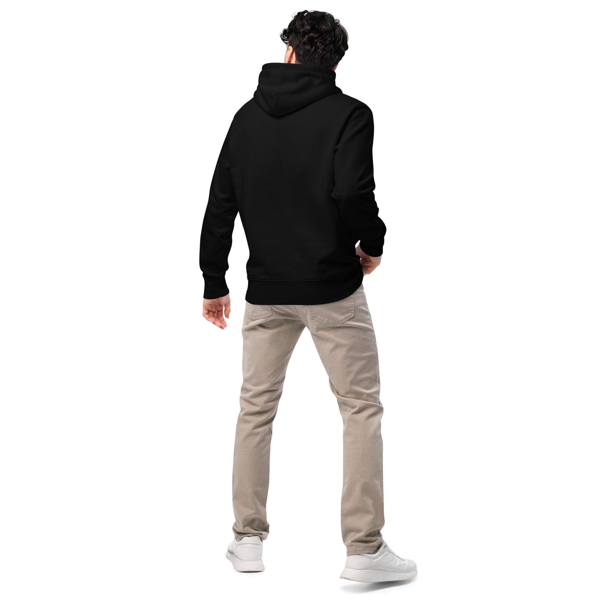 Product mockup-schwarzer Laridani Oversized Hoodie